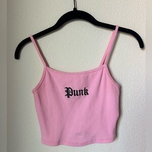 Sugar Thrillz “Punk” Cropped Cami